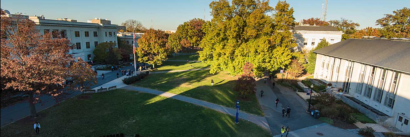 American University quad