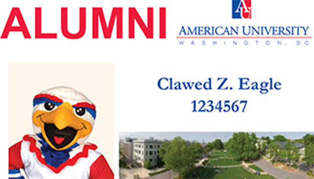 Clawed Z. Eagle's Alumni One Card