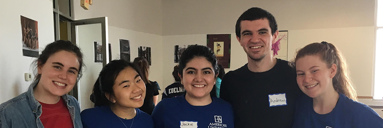 Five lead students photo