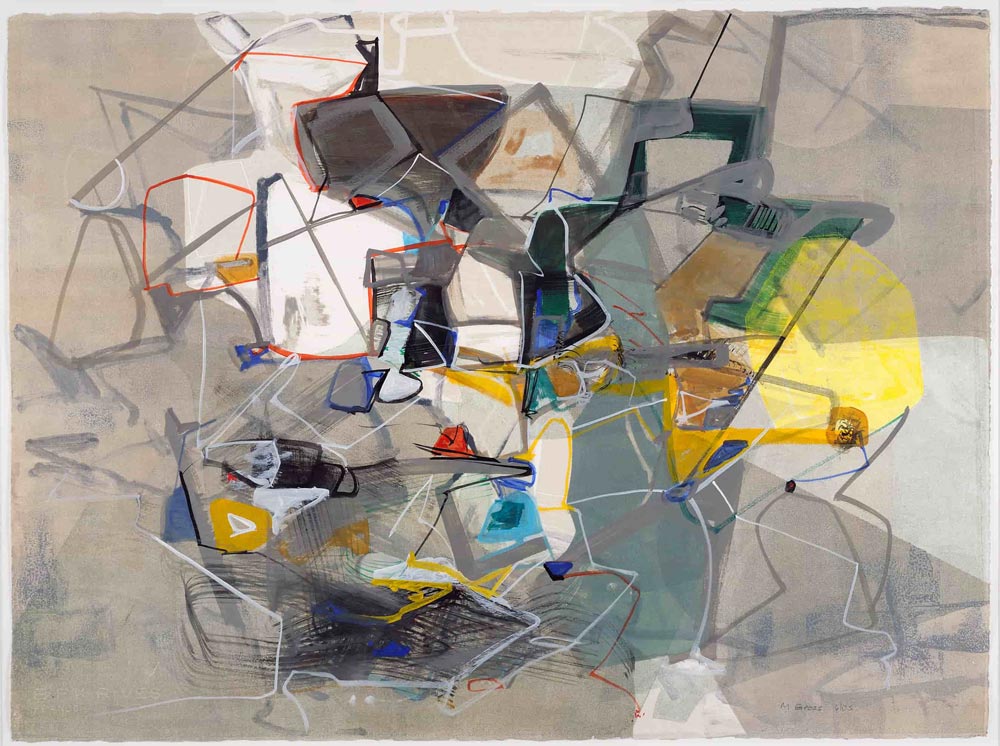 Carolyn Alper, Untitled, n.d. Acrylic on canvas