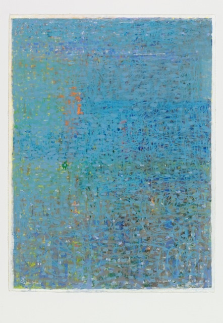Keiko Hara, Verse A, Blue Field Keiko Hara, Verse A, Blue Field