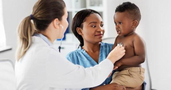 child at the doctor