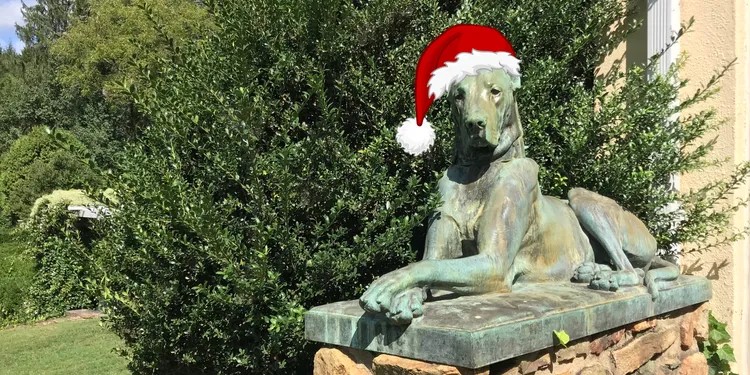 PAWS statue