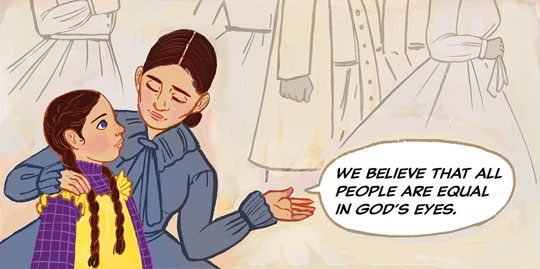 Taice Paul: “We believe that all people are equal in God's eyes.�