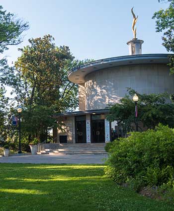 Exterior of the Kay Spiritual Center