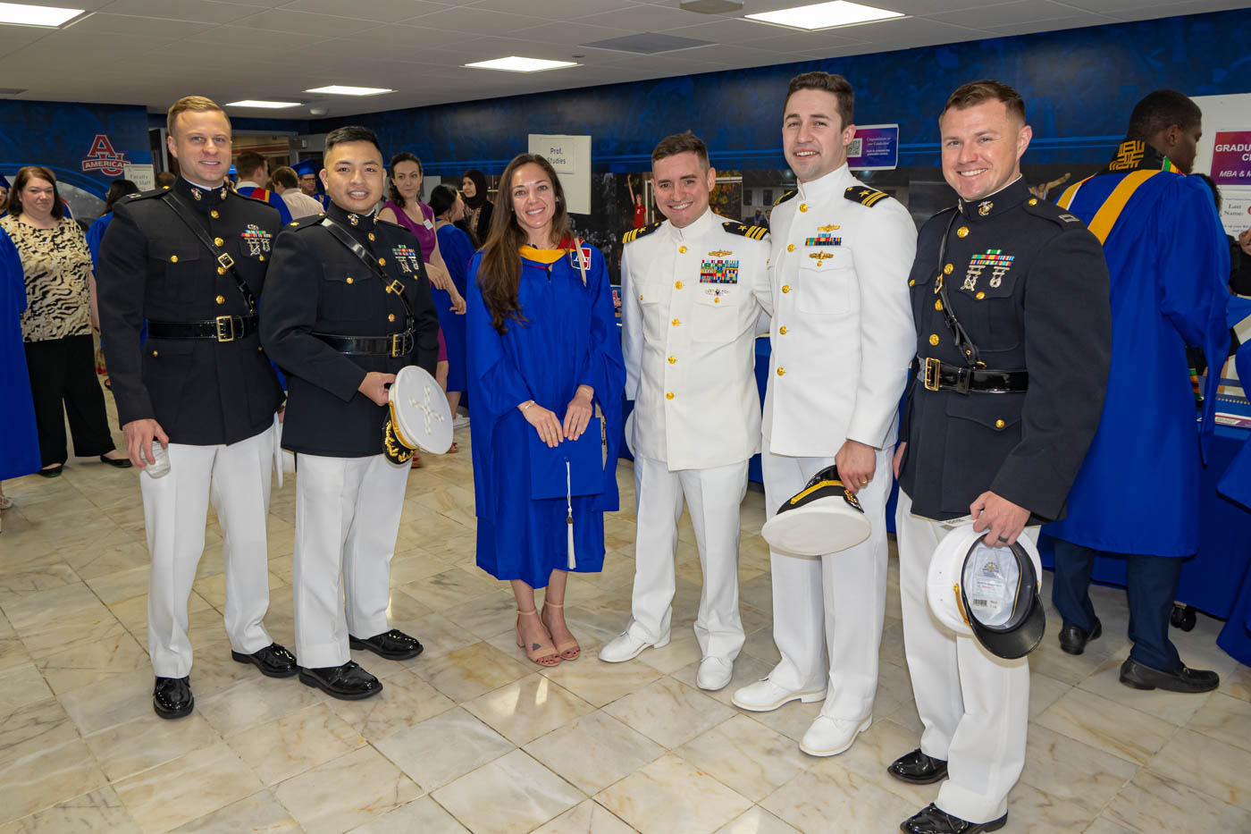 Graduate Military students.
