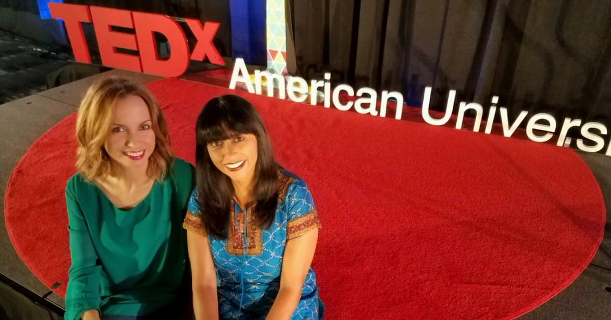 Caty Borum and Leena Jayaswal TEDx American University Caty Borum and Leena Jayaswal TEDx American University