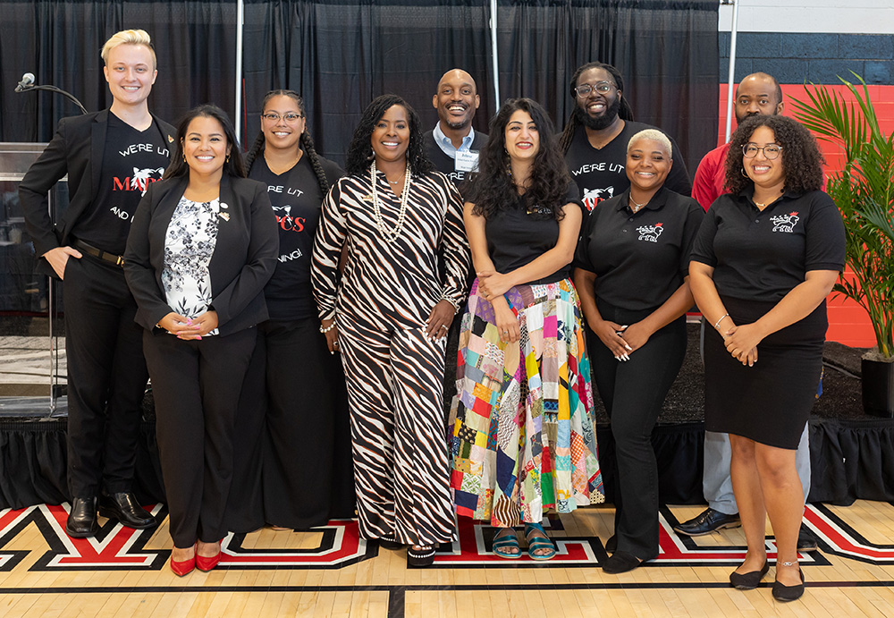 Maya Angelou staff