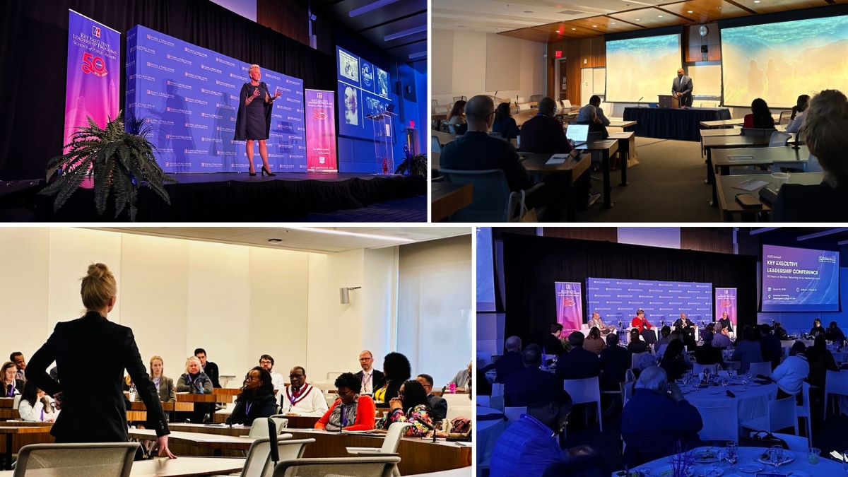 Scenes from the Key Conference on March 12, 2025