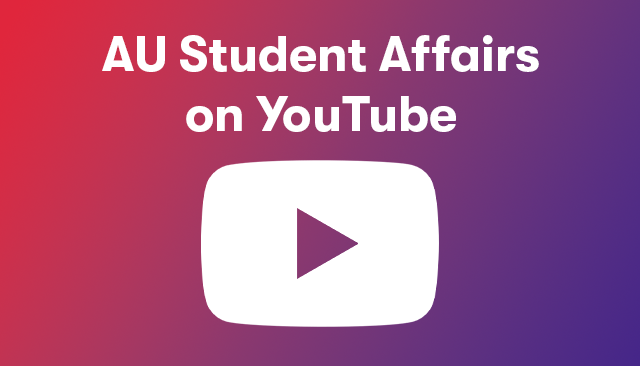 AU Student Affairs on YouTube
