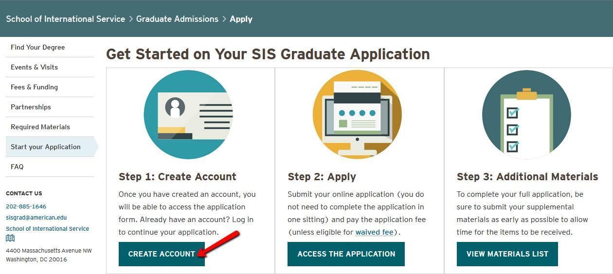 SIS online application SIS online application