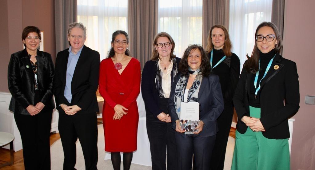 WCRO Director Susana SáCouto and Co-Editor Indira Rosenthal Present their Book "Gender and International Criminal Law" at the International Gender Champions Network WCRO Director Susana SáCouto and Co-Editor Indira Rosenthal Present their Book "Gender and International Criminal Law" at the International Gender Champions Network