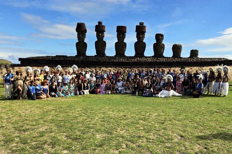 Participants at Rapa Nui Pacific Leaders' Summit Participants at Rapa Nui Pacific Leaders' Summit