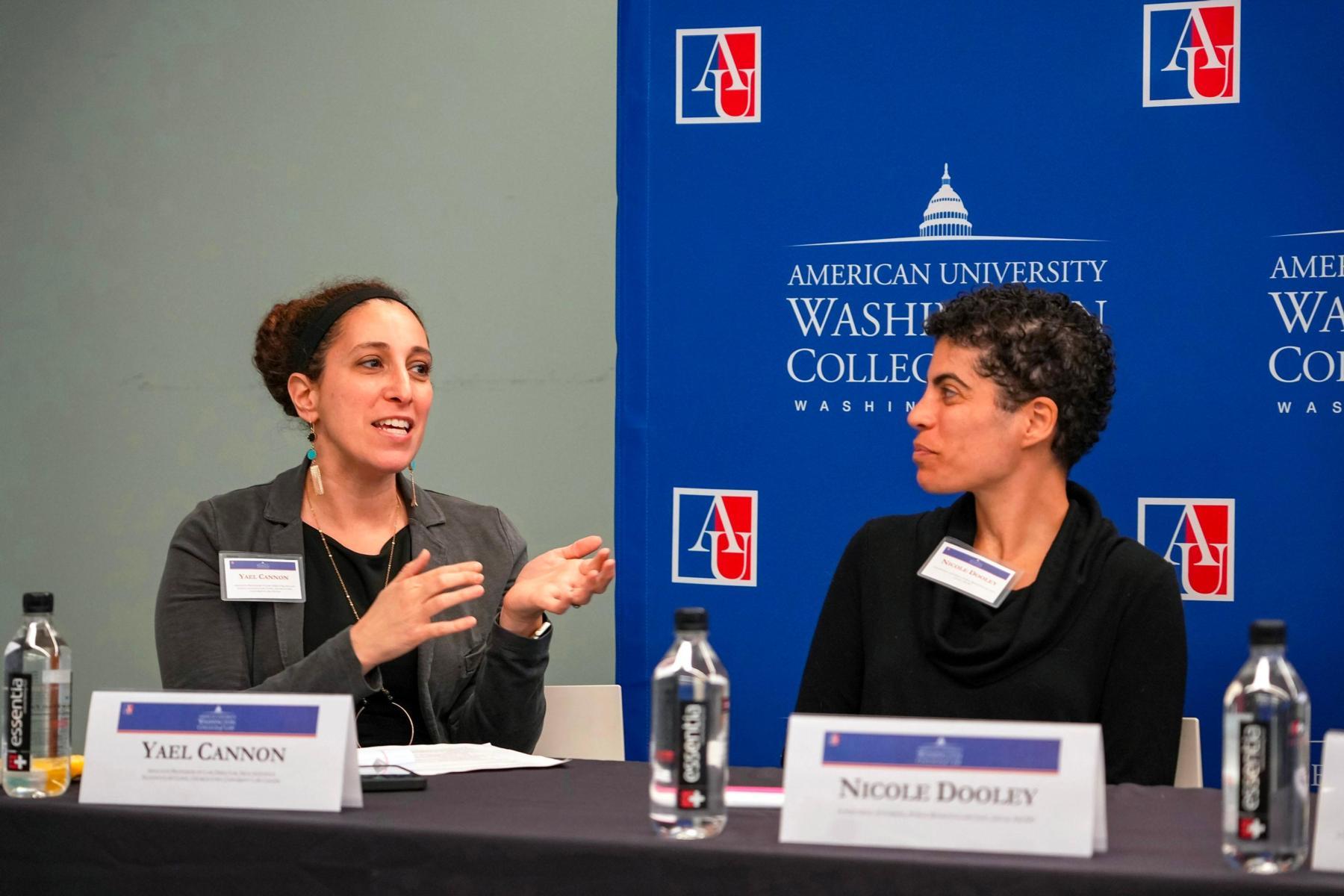 Yael Cannon and Nicole Dooley Yael Cannon and Nicole Dooley