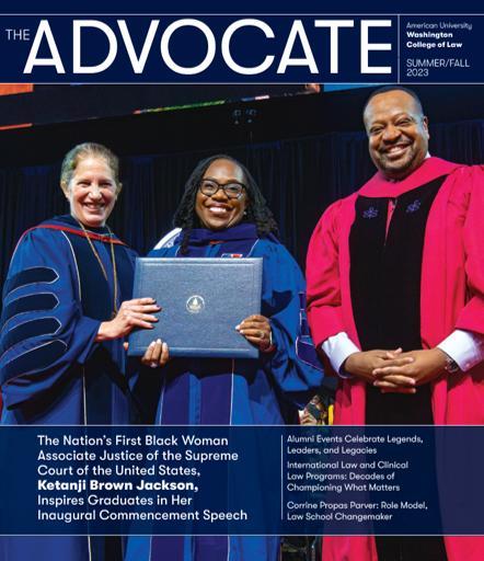 Advocate magazine cover Summer/Fall 2023 Advocate magazine cover Summer/Fall 2023